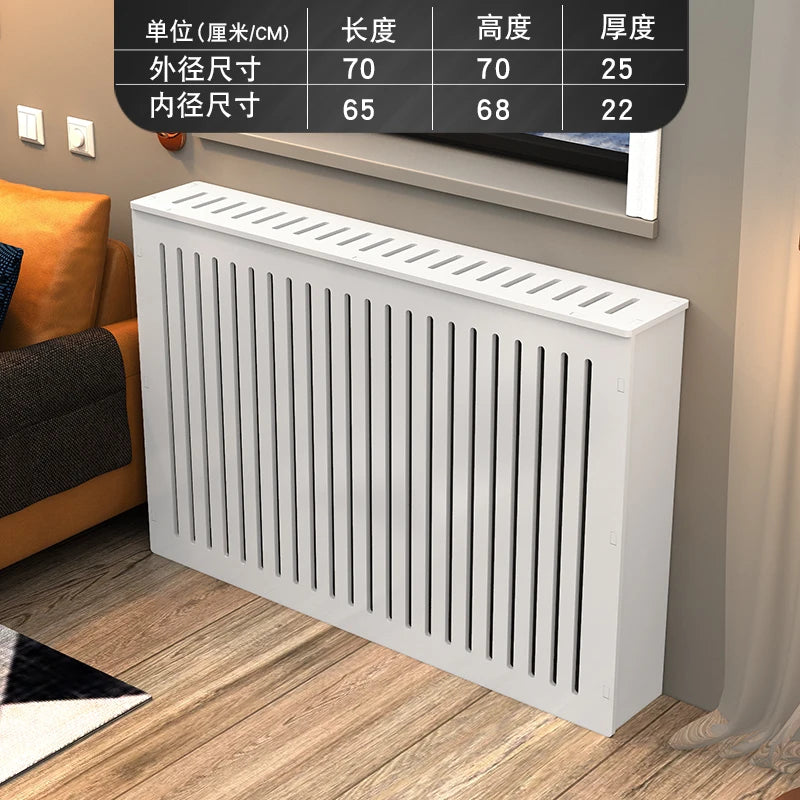 Radiator shield decorative heating cover blinds heating valve shield cabinet old-fashioned heating shield