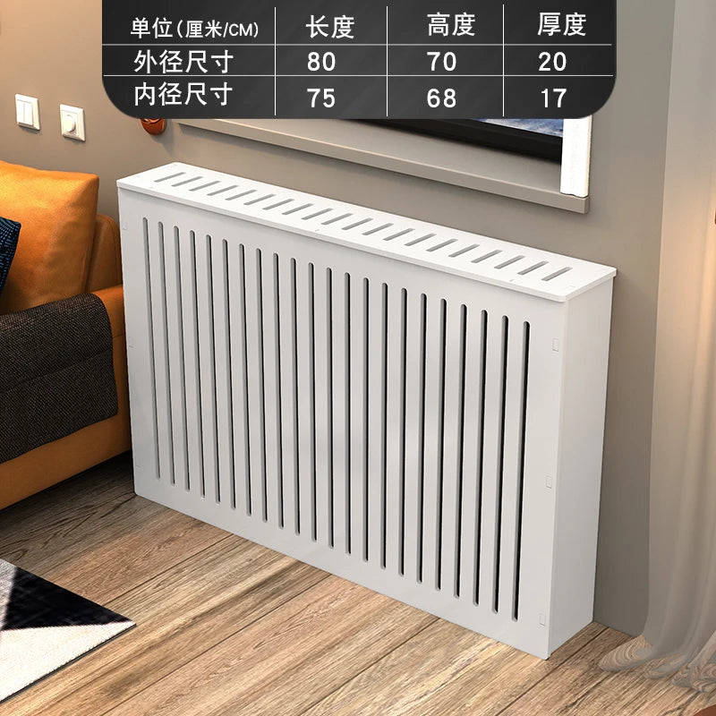 Radiator shield decorative heating cover blinds heating valve shield cabinet old-fashioned heating shield