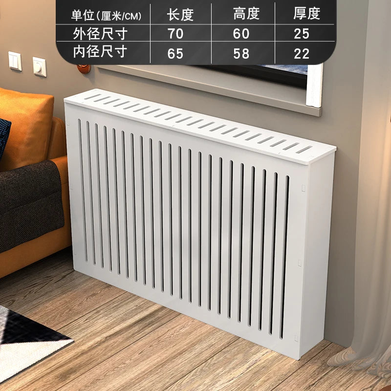 Radiator shield decorative heating cover blinds heating valve shield cabinet old-fashioned heating shield